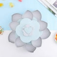 thumbnail image 4 of Snack Tray Dispenser With Phone Holder Petal Shape Rotating Candy Dried Fruit Nuts Plate Box, 4 of 7