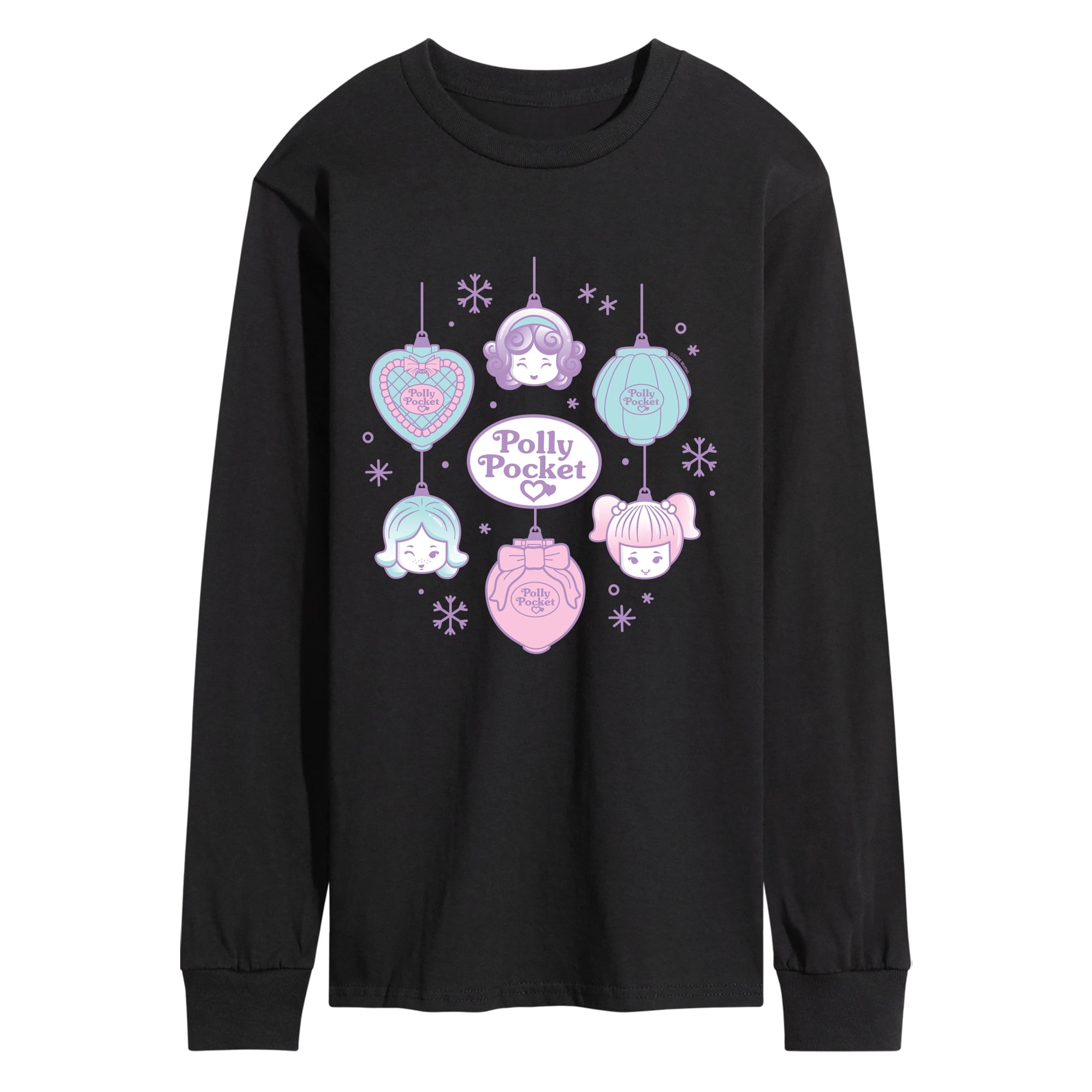 Polly Pocket - Ornaments - Men s Long Sleeve Graphic T-Shirt