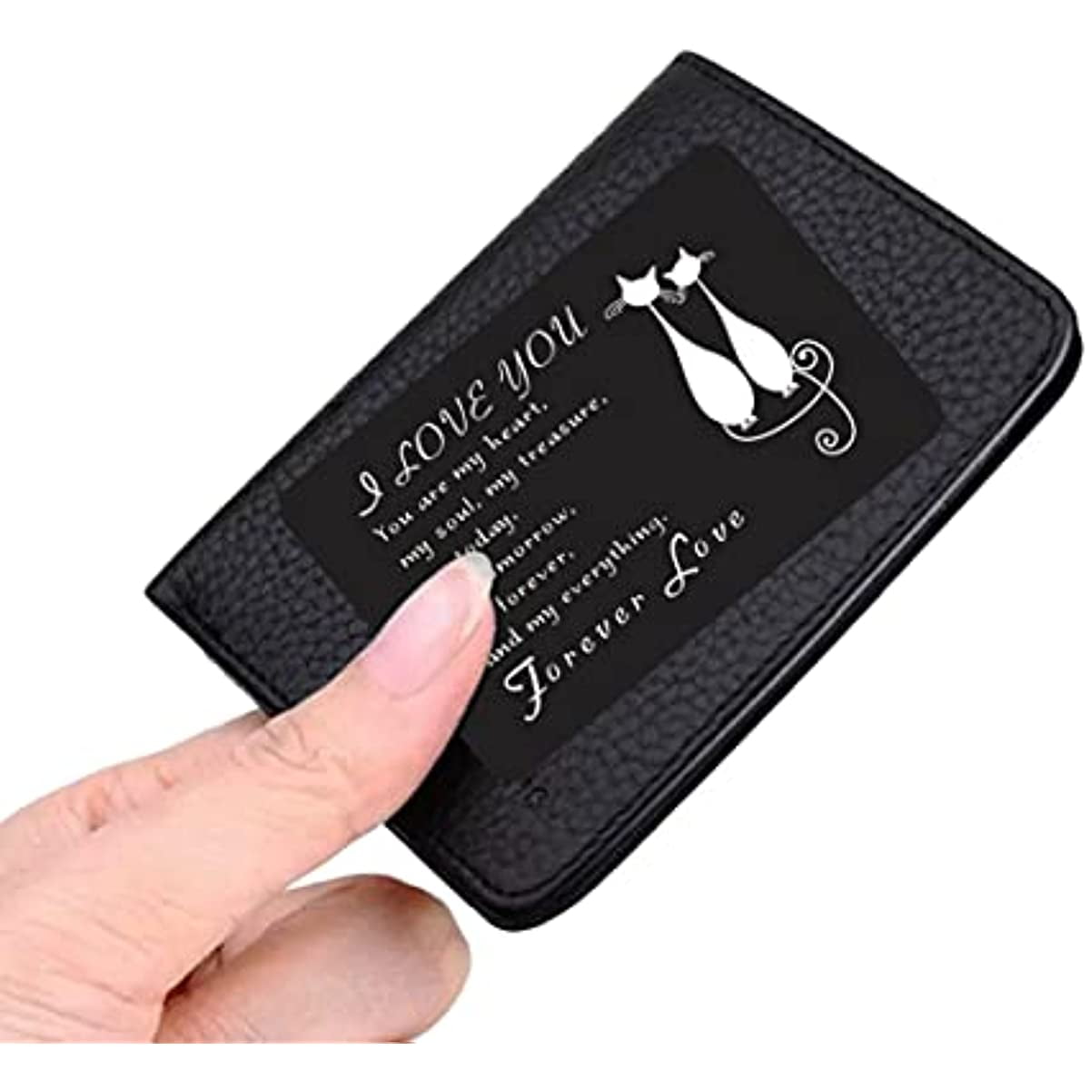 Men's Gift Wallet Insert Card Anniversary Gifts Husband Wife - Temu