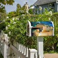 thumbnail image 5 of Mailbox Covers Fantastic Natural Mailwraps Magnetic Mailbox Covers Oxford Cloth Perfect for Garden Yard Decor Standard 21×18 Inch Huge Rolling Waves The Sunlight Glared on The Sea,PostboxCover, 5 of 6