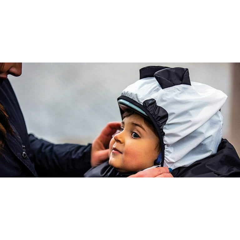 TUCANO URBANO - Child Bike Seat Rain Cover, Rain/Winter Thermal Protection  - OPOSSUM BODY ONLY - Blue 