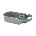 thumbnail image 1 of DOLITY Faucet Sponge Holder Easy to Install Detachable Hollow Hanging Faucet Drain Rack Gray, 1 of 9