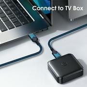 Mimifly USB 3.0 A Male to A Male Cable, Black, 2-Pack
