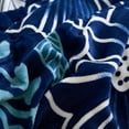 thumbnail image 6 of NC Sherpa Blanket White, Blue, Multi-color Polyester Reversible Bed Blankets Twin (Count 2), 6 of 7