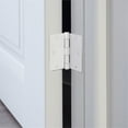 thumbnail image 5 of Design House 6-Pack Painted White Interior Door Hinges ? 3.5-inch x 3.5-inch ? Square Corner Radius Steel Door Hinge  ? Fits Standard Doors ?   185892, 5 of 6