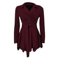 thumbnail image 4 of TopLLC Longues Robe à Manches Col Rond Mode Aguichant Femmes Patchwork Col Rabattu Robe Formelle de Travail Robe Femme, 4 of 5