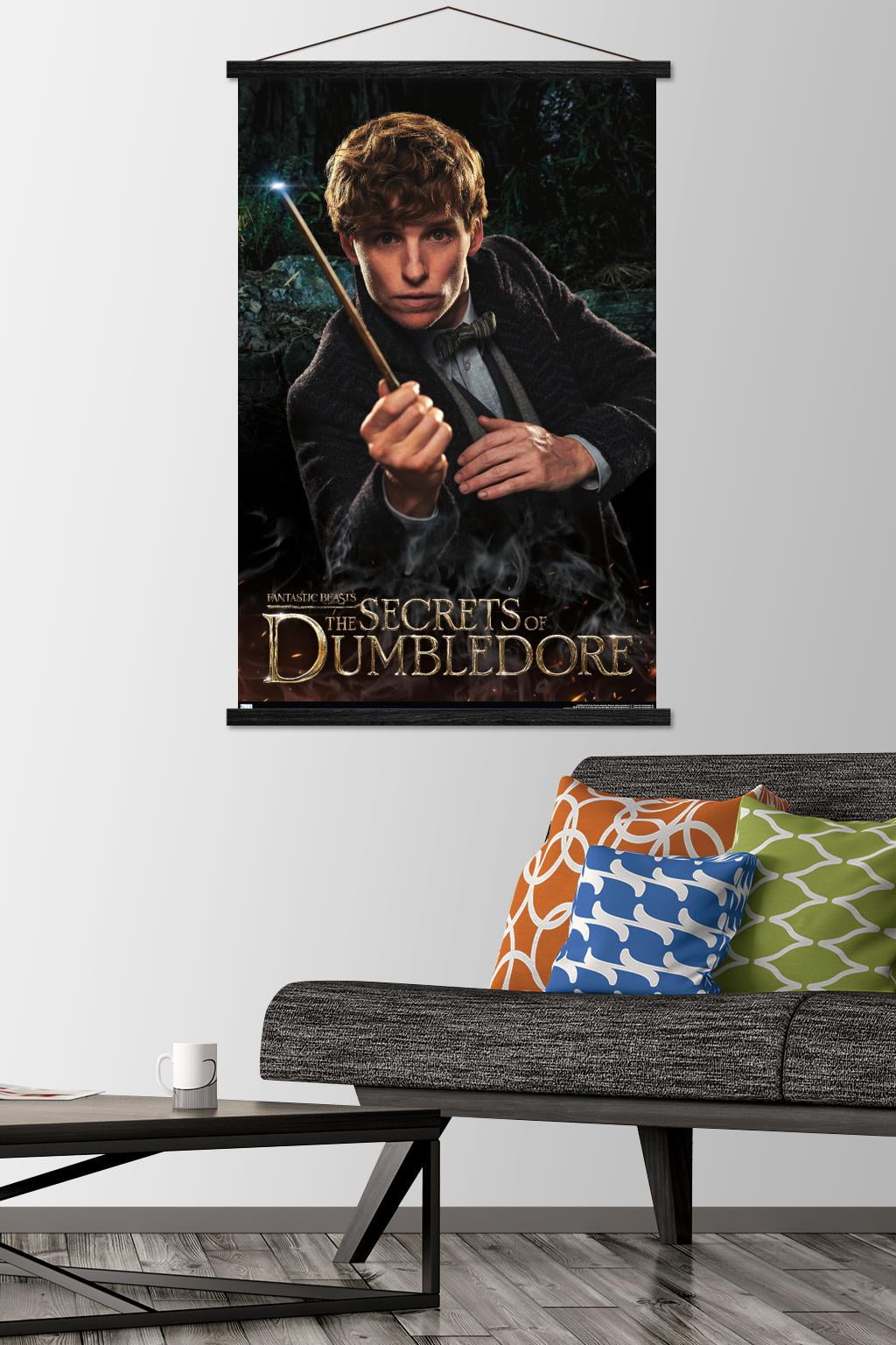 Fantastic Beasts: The Secrets of Dumbledore - Newt Wall Poster with Magnetic Frame, 22.375" x 34"