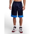 thumbnail image 2 of AND1 Men's and Big Men's All Court Colorblock Short, 11" inseam, up to Size 5XL, 2 of 6