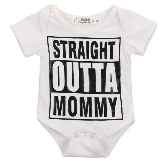 Straight Outta Mommy Onesie