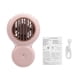 thumbnail image 1 of Ventilador colgante Ventilador de cuello de mano USB eléctrico Mini enfriador portátil recargable de bajo ruido, Rosa Jumpingount HA004231-02B, 1 of 6