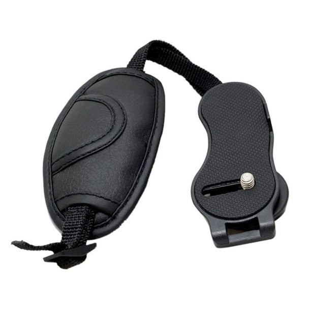 Injueey Correa de mano para cámara, muñeca antideslizante de PU, videocámaras de liberación rápida, accesorios de agarre seguro para Accesorios de cámara y óptica PC 1