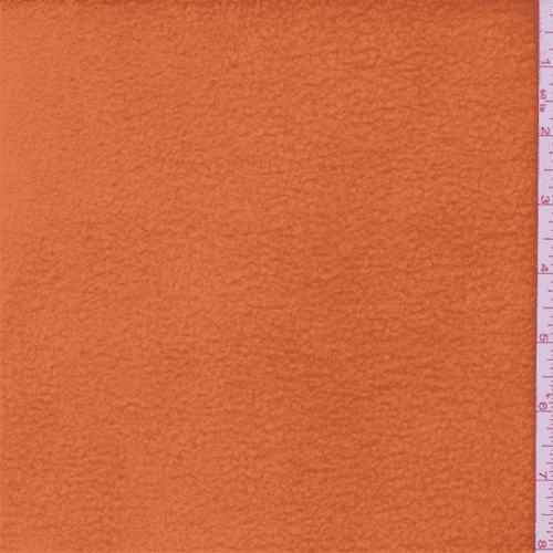 Orange Polyester Fleece, Fabric By the Yard - Walmart.com - Walmart.com
