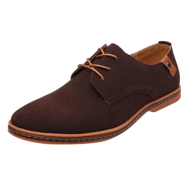 RKSTN Chaussures Habillées pour Hommes Mode Décontractée Unies Richelieus à Lacets Chaussures en Cuir Chaussures d'Affaires pour Hommes Chaussures en Cuir pour Hommes