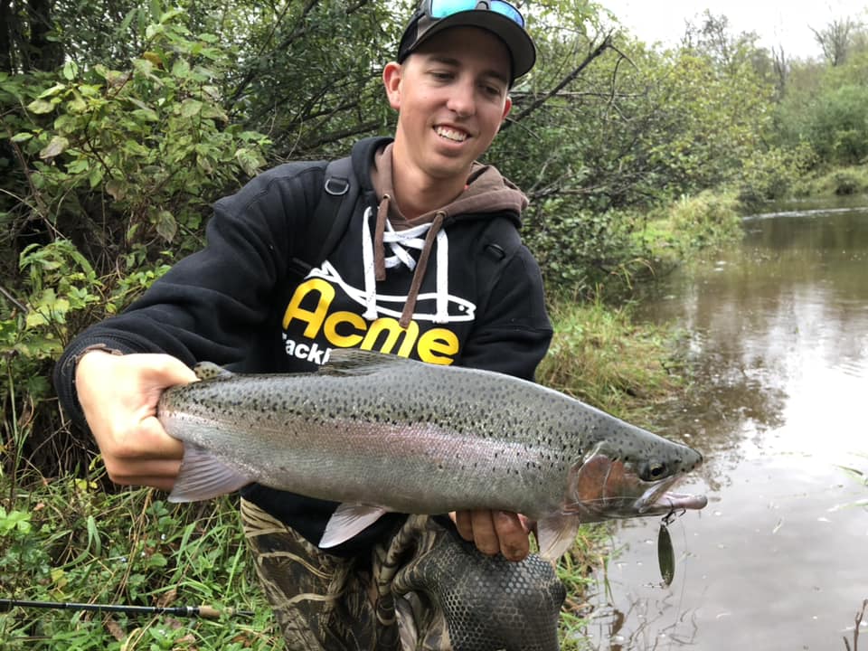 (2 pack) Acme Tackle Freshwater Little Cleo, Fishing Spoon, 1/8 oz., Gold Lake River
