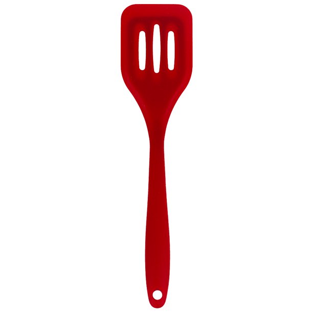 HeatResistant Silicone Spatula, Red