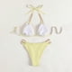 thumbnail image 3 of WILLBEST Traje de Baño con Curvas, Traje de Baño de Dos Piezas para Mujer, Bikini de Cintura Alta, conjunto de Bikini, 3 of 6