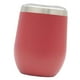 thumbnail image 2 of Vaso de 12 oz, vaso de material acero inoxidable sin vástago con tapa, matraz de doble pared con aislamiento al vacío para , oficina, vino, caf rojo Yotijar Vaso térmico inoxidable, 2 of 5
