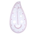 thumbnail image 2 of Toystoory 4 Pieces Pattern Sewing Ruler DIY Tailor Curve Metric Drafting Drawing Clothing Calibrated Half-round Manual Dressmaking Type2 NO2, 2 of 6