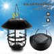 thumbnail image 2 of Solar Lights for Outdoor Garden, Glass and Metal IP65 Waterproof, Flickering Flames Wall Lights, 2-Pack Hanging Wall Mount for Porch, P (FMY), 2 of 5