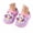 Purple, variant on MDUKONU Toddler Girls Boys Clogs Little Kids Sandals Slides with Strap Kids Garden Clogs Water Shoes Brown