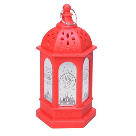 

EID Mubarak Decorative Light - Islam Muslim Ramadan LED Night Lamps - Craft Lantern with Hook for Eid Al Adha Festival Party Supplies Home Bedroom Decor Pendants Gifts