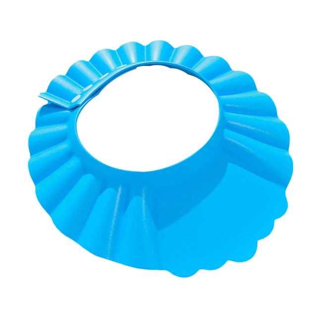 Gupgi Baby Safe Bath Shower Hat Wash Hair Shield Adjustable Elastic Shampoo Cap