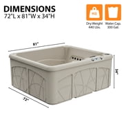 Lifesmart Spas Bahama 5 Person 28 Jet Plug and Play Sand Spa