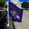 thumbnail image 4 of Baltimore Ravens Car Flag, 4 of 4