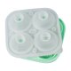 thumbnail image 2 of Organizadores Bandejas de hielo rosa, molde de hielo de diamante, fabricante de bolas de hielo de silicona de 4 cavidades, máquina de hielo de liberación fácil para cócteles, whisky y jugo casero AMMAO MXZZ23419A1108, 2 of 2