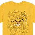 thumbnail image 3 of Pokémon - Eevee Evolutions - Youth Short Sleeve Graphic T- Shirt, 3 of 5