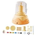 thumbnail image 3 of Elodie Kids Pottery Wheel Kit DIY Beginner Creative Educational Toy Pottery Machine, 3 of 8