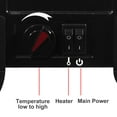 thumbnail image 5 of Yardmaster 14" Freestanding Indoor Electric Fireplace, 1400W Electric Fireplace Heater W/Flame Effect, Black, 5 of 9