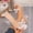 Beige, variant on Women's Clear Heeled Sandals Sequin Bowknot Square Toe Transparent Stiletto Mules Open Toe Slip on Dress Shoes Beige 9(42)