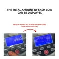 thumbnail image 3 of XD-1000 Automatic High-speed Coin Sorting Machine, Electric Mixed Coin Value Sorter, Professional Coin Counter 7-digit Number, 3 of 6