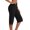 🔥 Black_New, variant on Yoga Pants Women Solid Color Pocket Casual Six Quarter Length Stretch Pull On Comfortable Workout Lounge Pants Versatile Fitness And Everyday Wear