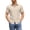 Beige, variant on Mens Cuban Guayabera Shirt Short Sleeve Button down Shirts Summer Beach Vacation Shirts Dark Green XL
