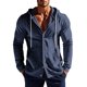 thumbnail image 1 of pstuiky camisas de manga larga para hombre, Camisas de manga larga con capucha y botones lisos y bolsillos informales de lino a la moda para hombre tops de invierno para hombre l, 1 of 9