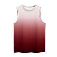 thumbnail image 3 of Snorda Blouses Sans Manches Mode Imprimée Confortable Respirant Col en V pour Femmes Grande Taille Tank Tops S-4TG, 3 of 4