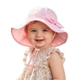 thumbnail image 4 of Kids Sun Hat UPF 50+ Sun Protective Bucket Hat for Boys Girls Wide Brim Summer Beach Fishing Safari Adjustable Hat 6-12 Months 12-24 Months 2t 3t 4t 5t 6t 7t 8t 9t Children 4-6 Years, 4 of 5