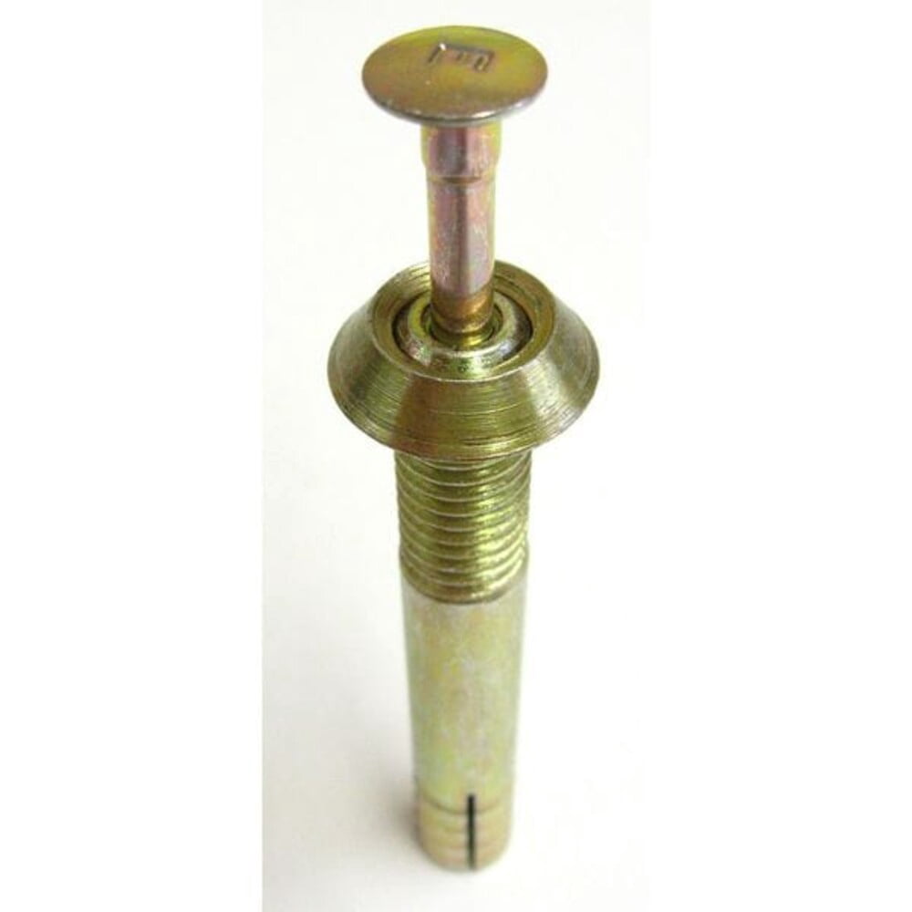 DFS Nail Drive Anchor, 3/8" Dia., 3-1/2" L, Steel Zinc Plated, 5 PK GCPFS38312