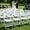 White, variant on OROFULL 4 Pack White Resin Folding Chairs with Comfortable Cushioned Seat, Heavy Duty Foldable Chair for Wedding Party Event Home Indoor Outdoor Use