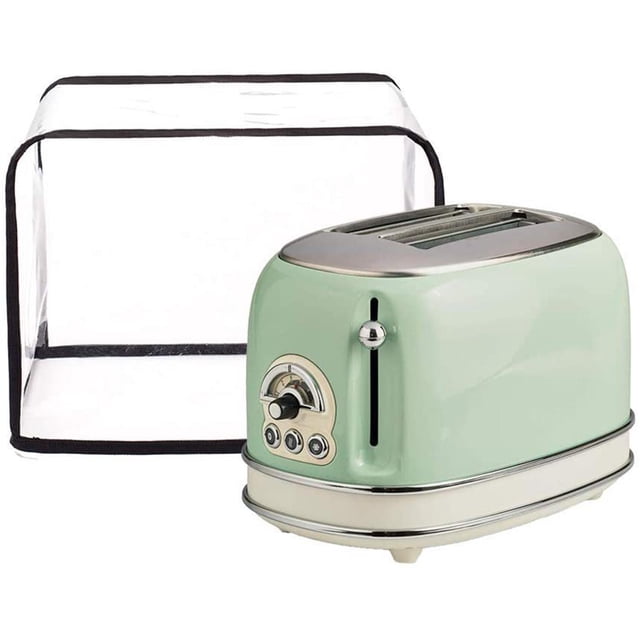 Cubierta para tostadora Perfecl Cubierta antipolvo para tostadora transparente compacta duradera universal plegable para el hogar para freidora de aire para oficina pequeños