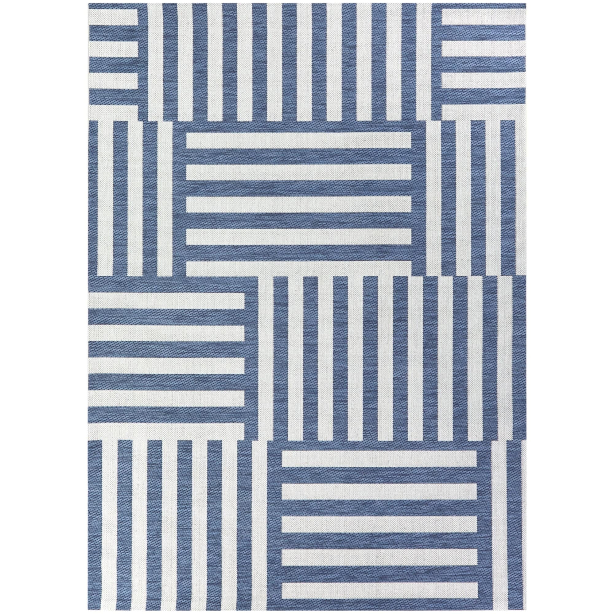 Balta Addison Contemporary Striped Indoor/Outdoor Area Rug Tan 5'3" x 7' 5' x 8' Taupe