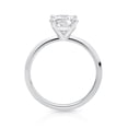 thumbnail image 2 of Eterna Jewel 1.7 Ct Round Brilliant Cut Engagement Ring - Hidden Halo Solitaire Lab-Created Simulated Diamond Rings - 14K White Gold Plated Rings - Wedding, Anniversary, Gift for Her, 2 of 3