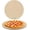 15" Round, variant on Round Pizza Stone 10.25 Inch, Small Bread Baking Stone for Oven Grill, Size for Baking Crisp Crust Personal Pizza, Bread, Cookies and