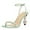 Green, variant on FSJ Women Gorgeous Pearl High Heels Sandals Square Open Toe Ankle Strap with Rhinestones Buckle Pump Bridal Wedding Dressy Shoes Size 8 Green