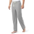 thumbnail image 4 of Fruit of the Loom Men's Rib Knit Sleep Pant, Sizes S-5XL, 4 of 9