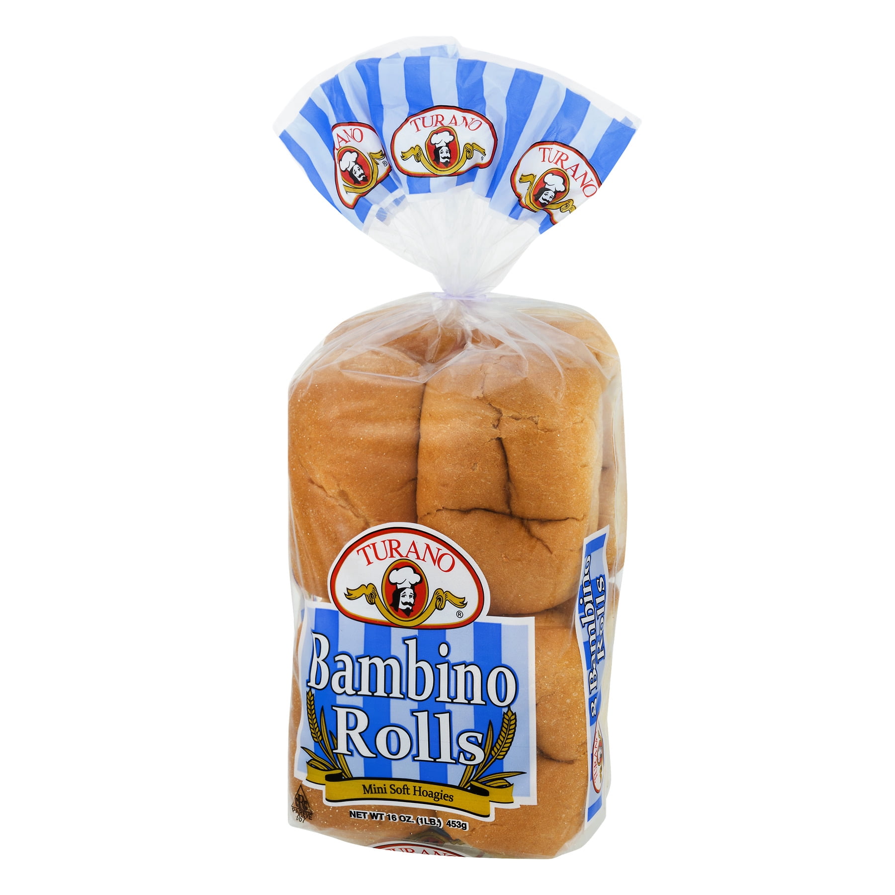 Turano Bambino Rolls, Mini Soft Hoagies