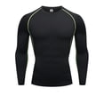 thumbnail image 7 of NAFUU Men's Sports Running Set Mens Compression Shirt Pants Tight Long Sleeve Fitness Tracksuit Quick Dry Workout Gym Yoga Suits Fashion Handsome Outfit, 7 of 7