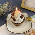 thumbnail image 4 of Small Bear Shaped Scented Candle - Bluebell, Hand-Poured Animal Cake Candles for Birthday Gifts, Home Fragrance Decor for Bedroom Shelf, Cute Desk Accessory, 2.76 Inch, 4 of 6